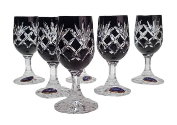 Sorte krystal vodkaglas 30 ml ananas