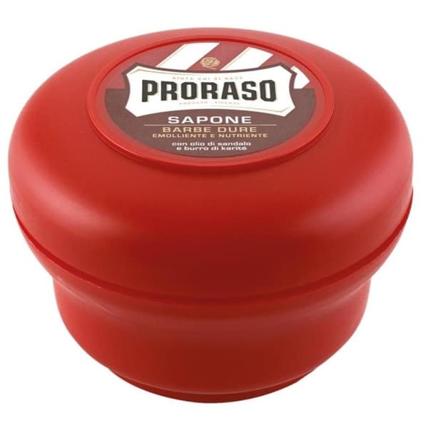 Proraso rakkräm skäggkräm röda skålar 150ml