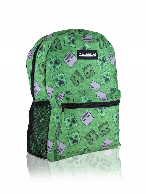 MINECRAFT skolryggsäck, pennfodral, vattenflaskset