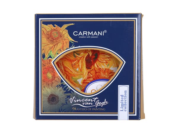 Lasinalus - V. van Gogh, Auringonkukkia (CARMANI)