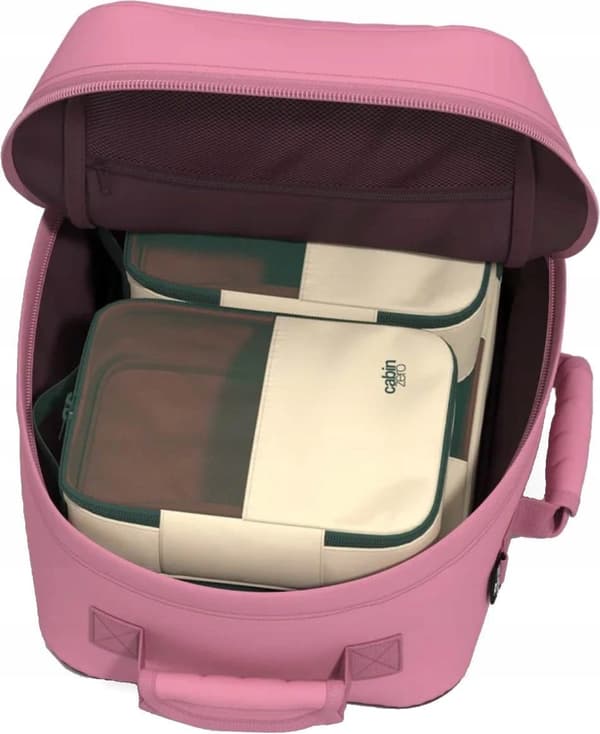 Pl178 Cabinzero MINI 28L kätevä matkareppu - rosa rosa