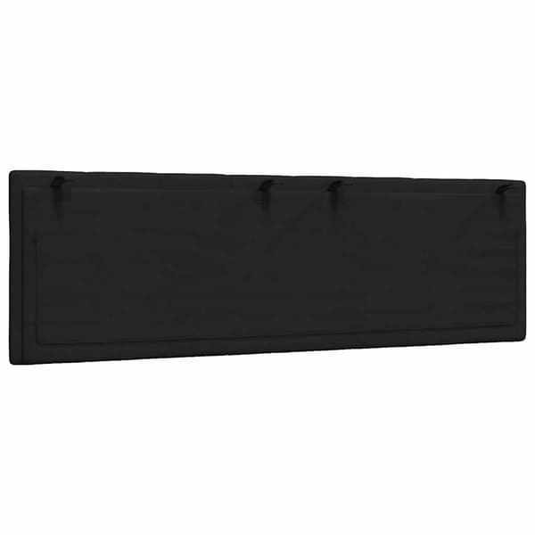 vidaXL hovedgærdehynde, sort, 160 cm, stof