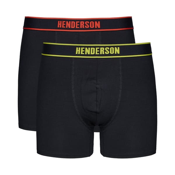 Bee Boxershorts (Lange Ben) 2-Pak Henderson | Sort M