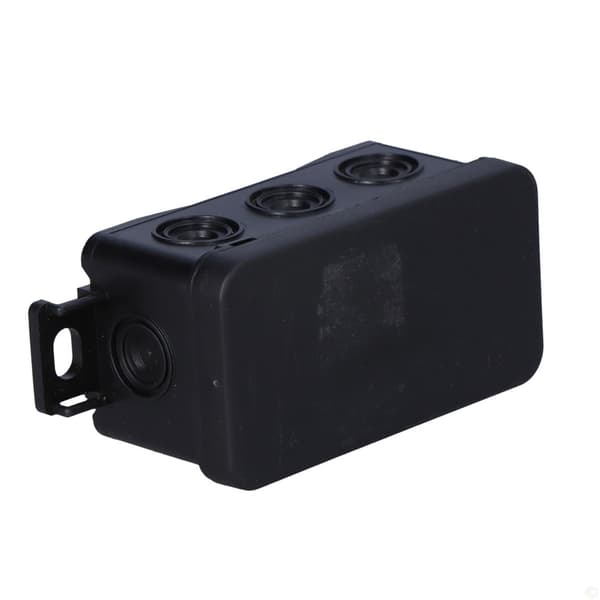 NS8 FASTBOxHOOK vægmonteret installationsboks, 45x85x40mm, sort
