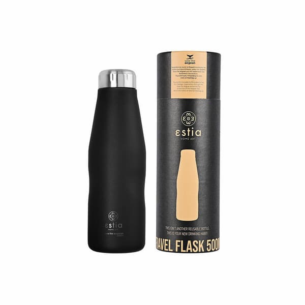500 ml termosflaska i midnattssvart