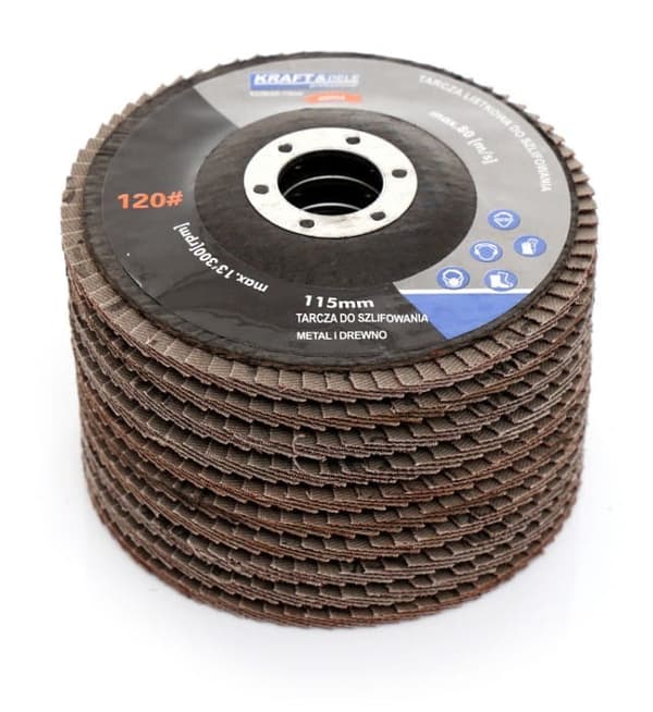 Flapskive 115mm P120 KD964