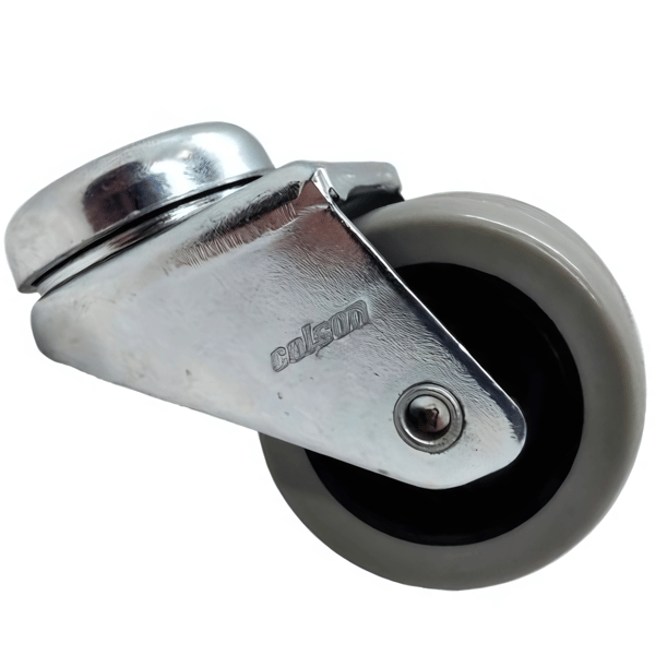 Dubbelt svänghjul, 50 mm, 100 kg, polyuretan