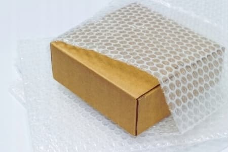 RAFAEL Bubbelplast 60cm x 100m 2-lagers LDPE transparent glas