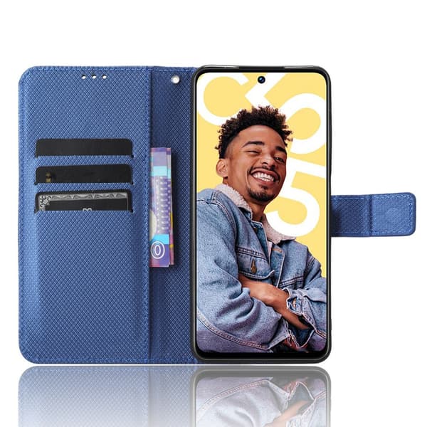 Realme C55 Flipfodral, Plånbok, Smart Magnet, Blå