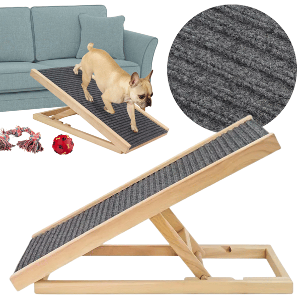 Wooden dog ramp