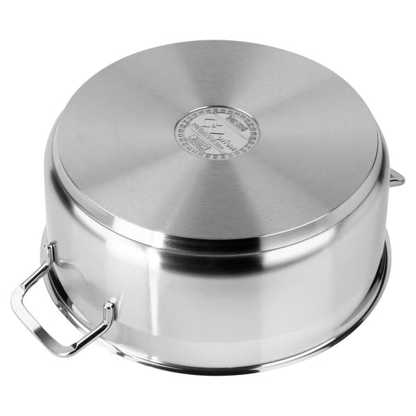 ROSTFRITT STÅLLOCK INDUKTIONSGASKOKNING 28 CM 7 L