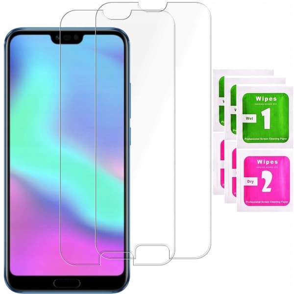 2X 9H HÆRDET GLAS TIL HONOR 10 | 2-pak