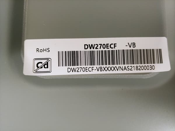 Acer ED273 LCD-näyttö cl.2700A.004 DW270ECF - VB