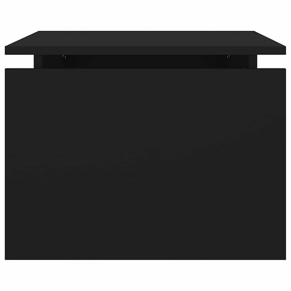 vidaXL sofabord, sort, 68x50x38 cm, træbaseret materiale