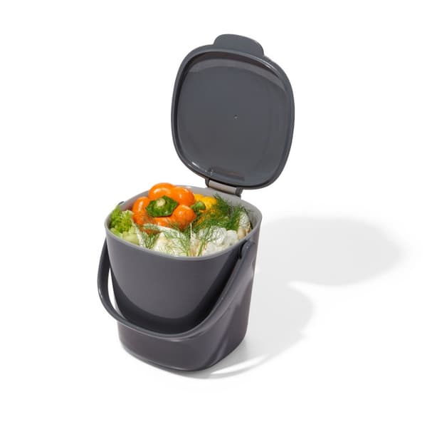 OXO Easy-Clean Kompost 2,83 l. Grå GoodGrips
