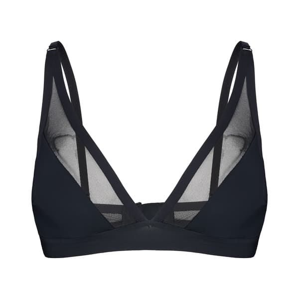 Hottie Bloovii Blød Trekant Bralette | Sort S