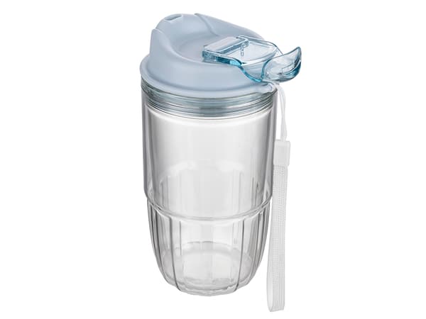 FRAPPO PLASTKOPPAR MED LOCK 500ML MIX3