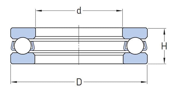 Akseleje 51100 CODEX 10x24x9