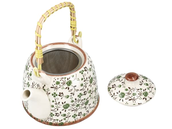 Keramisk elkedel med infuser