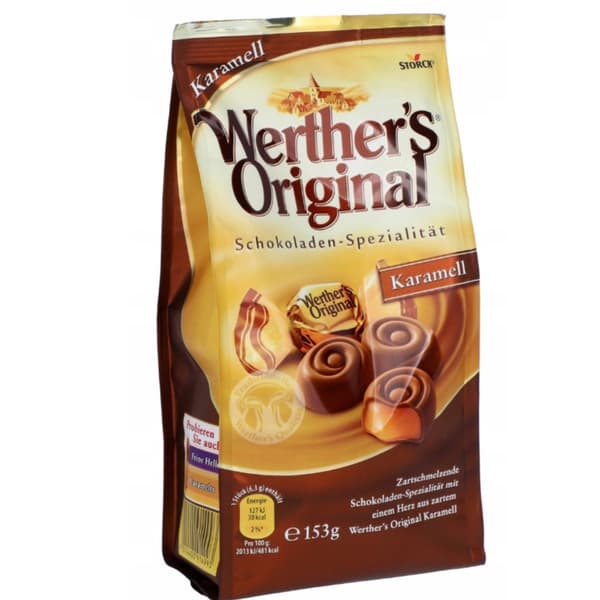 Originale Karamell Karamelbolsjer 153 gr - Werther's