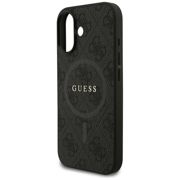 Guess 4G Ring Classic Logo MagSafedo iPhone 17 cover, sort