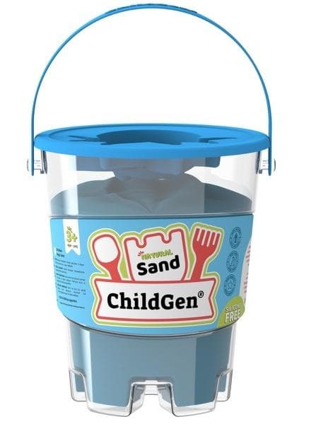 Kinetisk sand med mögel, blå, 500 g