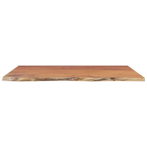 vidaXL badeværelsesbordplade 90x60x3,8 cm rektangulær akacietræ