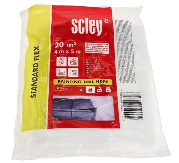 HDPE Scley skyddsfolie (4 x 5 m)