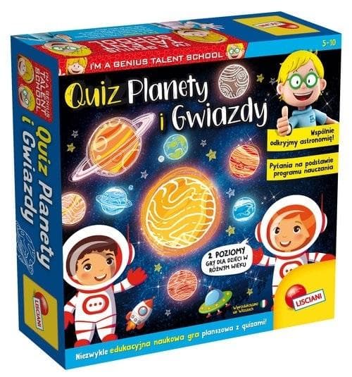 Quiz om planeter og stjerner