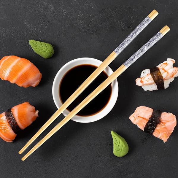 SUSHIPIKUT BAMBU-SÖÖMÄPUIKOT KIINALAISET 8 PALAA