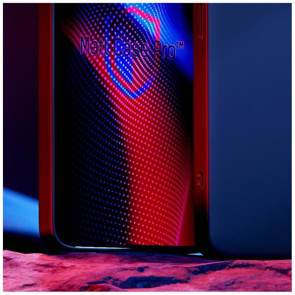 3MK Matt Case Pro Galaxy A35 5G:lle, musta