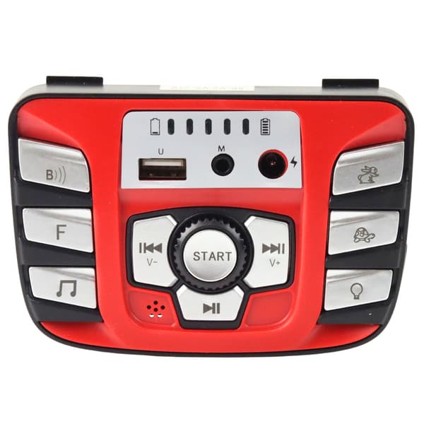 Musikpanel för ett S2588 24V batteridrivet fordon