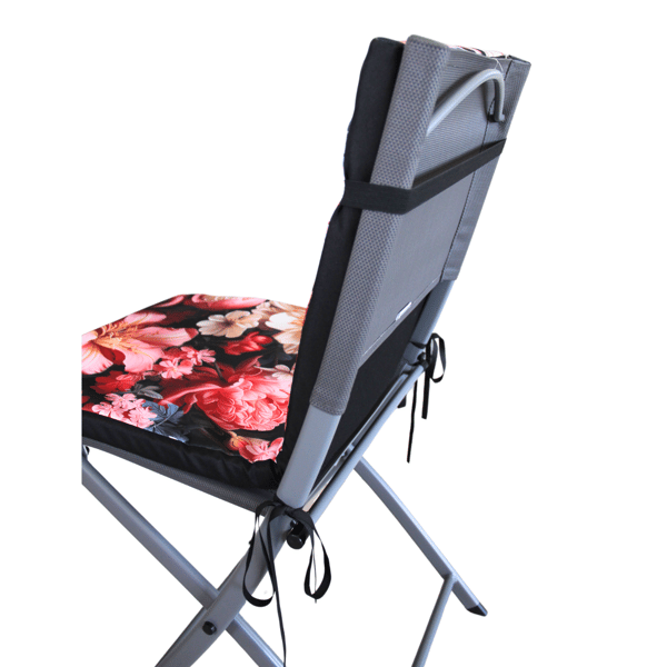 TIPS 80x40 cm Lilly vattentät sittdyna med ryggstöd
