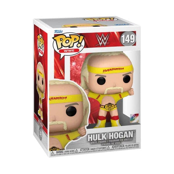 Funko POP WWE 149 Hulkamania med bälte samlarfigur