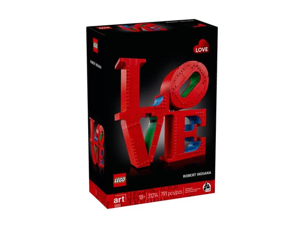 Lego-taide 31214. Rakkaus