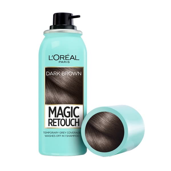 L'Oréal Magic Retouch tyvisuihke - tummanruskea 75ml