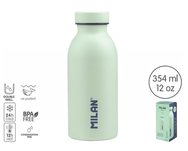Termospullo 354ml 1918 Vihreä MILANO