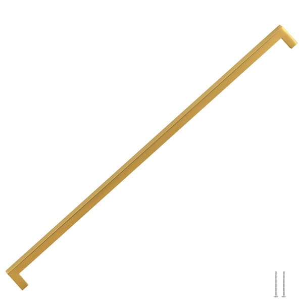 vidaXL skabsgreb, 5 stk., guld, 480 mm, rustfrit stål