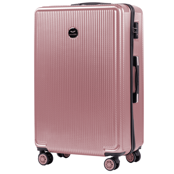 Stor resväska Wings PC African Eagle 2.0 28'' ROSA