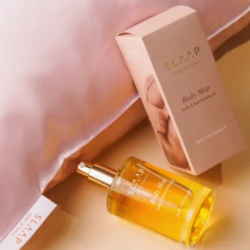 Body Map opstrammende olie til krop og buste 100 ml