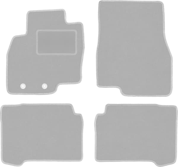 Grå bilmåtter til: Mitsubishi Grandis minivan (2004-2010)