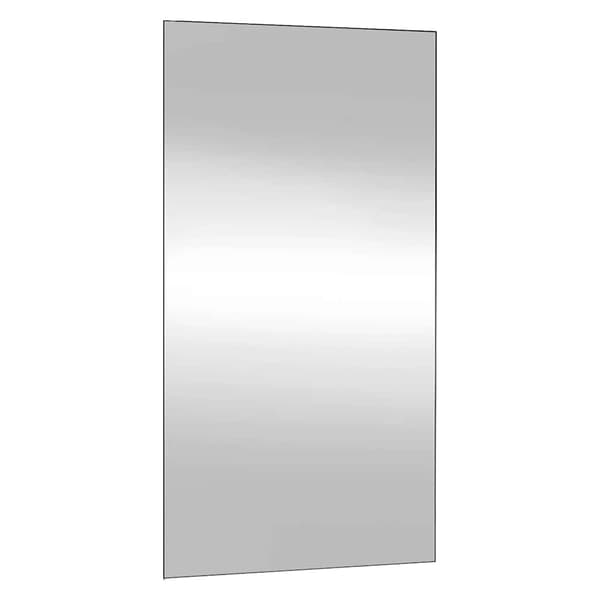 vidaXL Väggspegel, 50x100 cm, Glas, Rektangulär