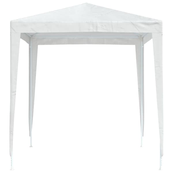 vidaXL Partytält, 2x2 m, Vit