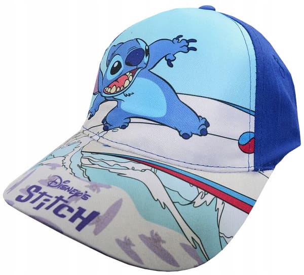 Stitch baseballkasket til drenge marineblå 54