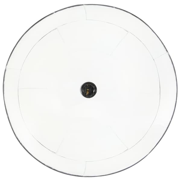 vidaXL industriel pendellampe, 25 W, sort, rund, 41 cm, E27