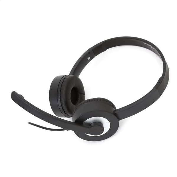 FREESTYLE HI-FI ON-EAR HOVEDTELEFONER + MIKROFON + USB KABELFODER MED MIKROFON + USB SORTE [41865] TE