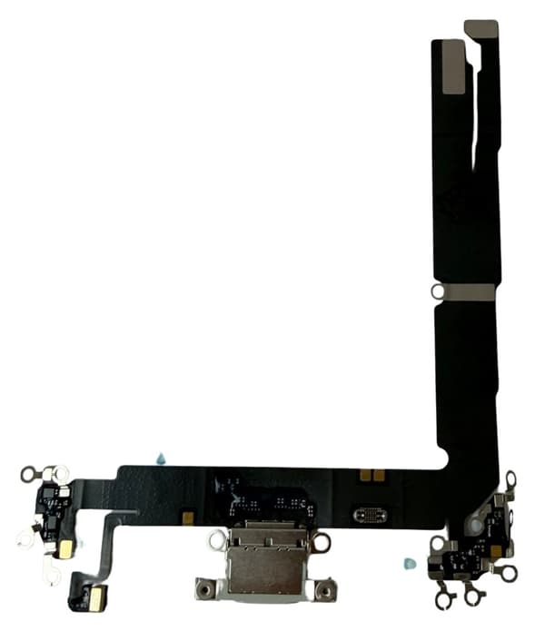 ORG Original USB-laddningskontakt för iPhone 16 Plus (Vit)