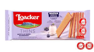 Loacker Mirtillo Nero waffers 150g