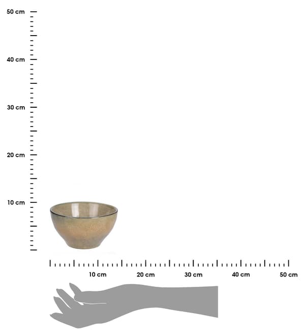Stentøjsskål 700 ml mønster 2