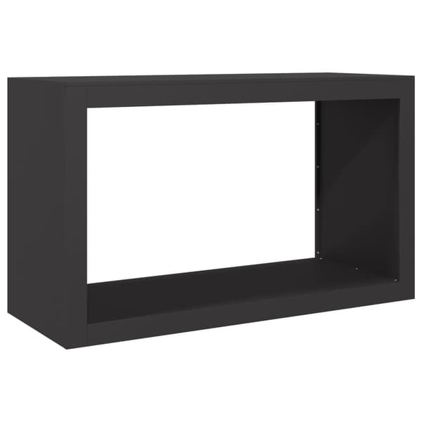 vidaXL brænderist sort 100x40x60 cm stål